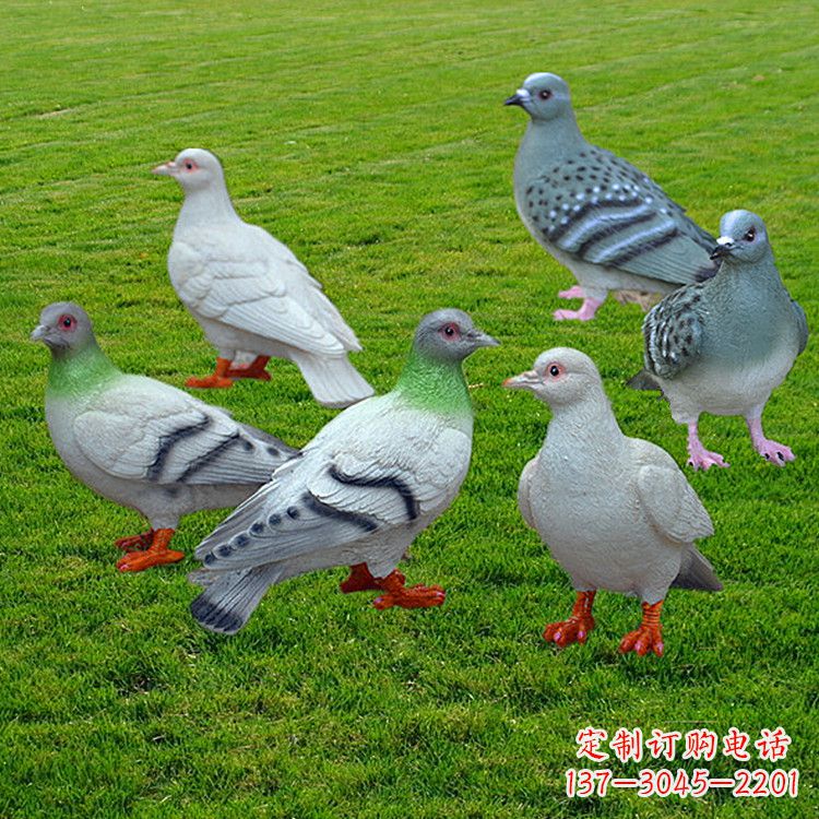 济南兰州和平鸽雕塑