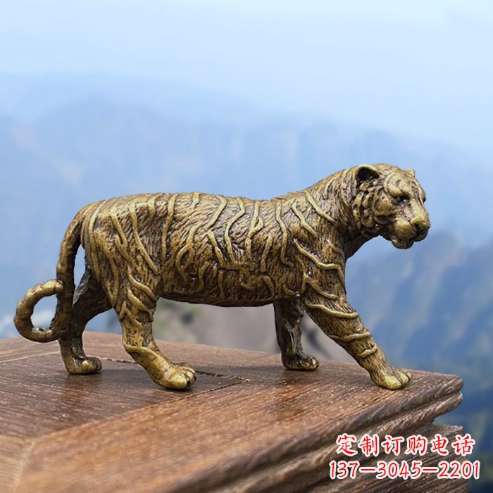 济南中领雕塑推出的复古铜老虎雕塑,为您带来古…