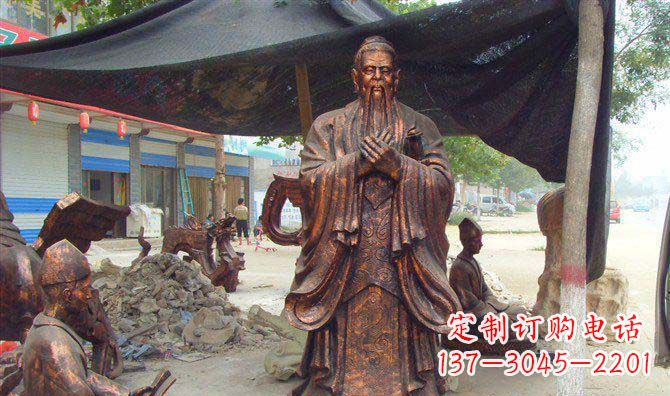 济南庆祝古代大师老子诞辰,尊贵的老子雕塑定制