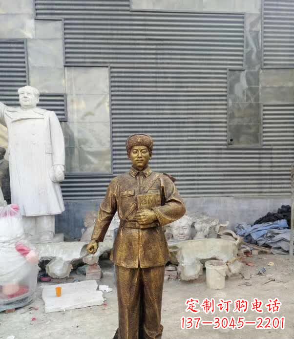 济南雷锋名人铜雕