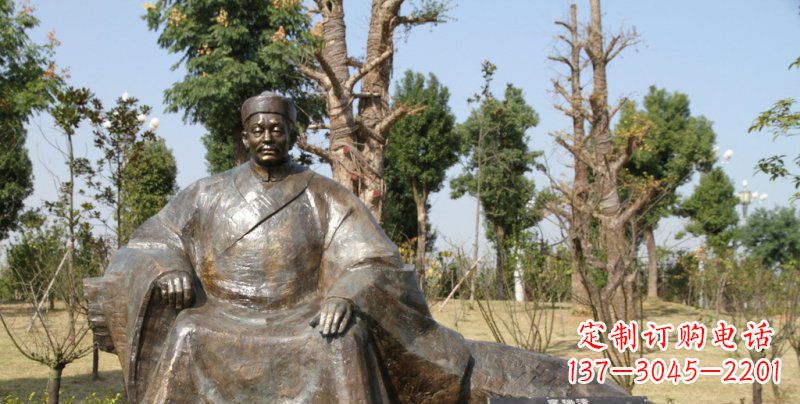 济南中领雕塑以古代名人铜雕艺术为主要产品，秉…