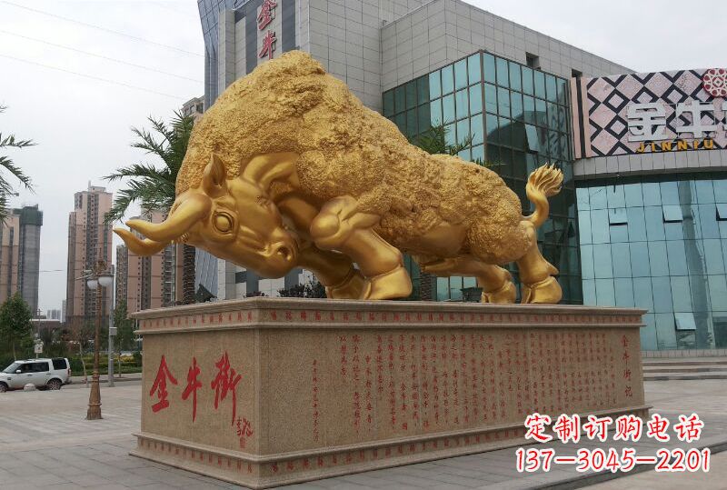 济南具有艺术精神的精美动物雕像