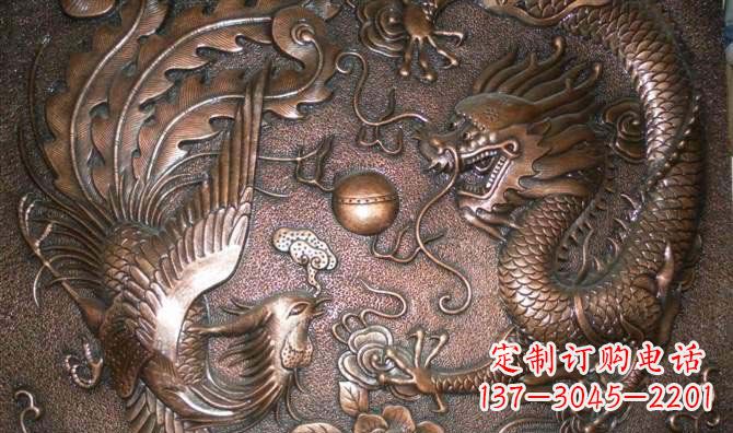 济南传统风情铜雕龙让灵魂升华