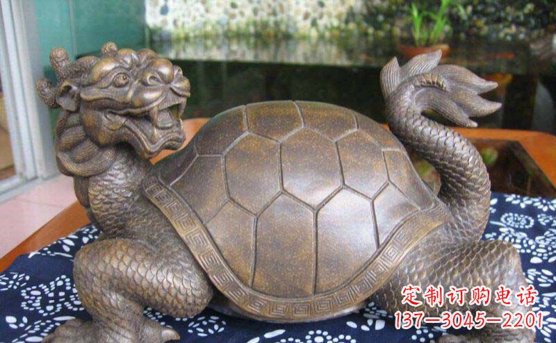 济南龙龟古代神兽铜雕