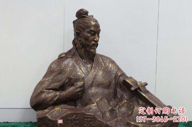 济南鲁班雕塑,古代名人铜雕定制