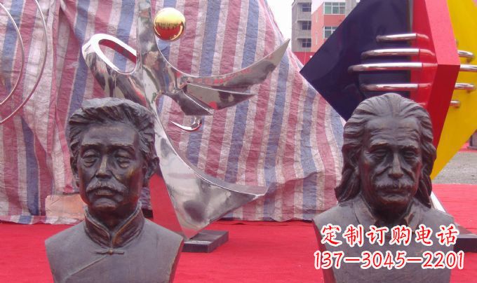 济南高雅华贵爱因斯坦铜雕