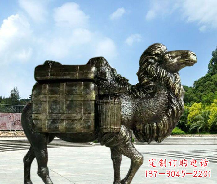 济南铜骆驼雕塑:让传统的艺术回归