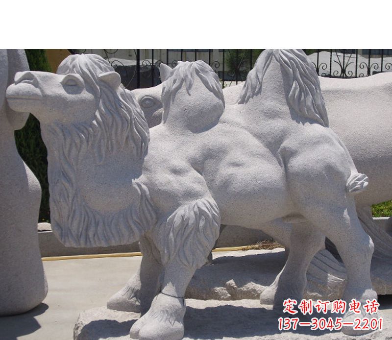 济南艺术珍品—骆驼石雕