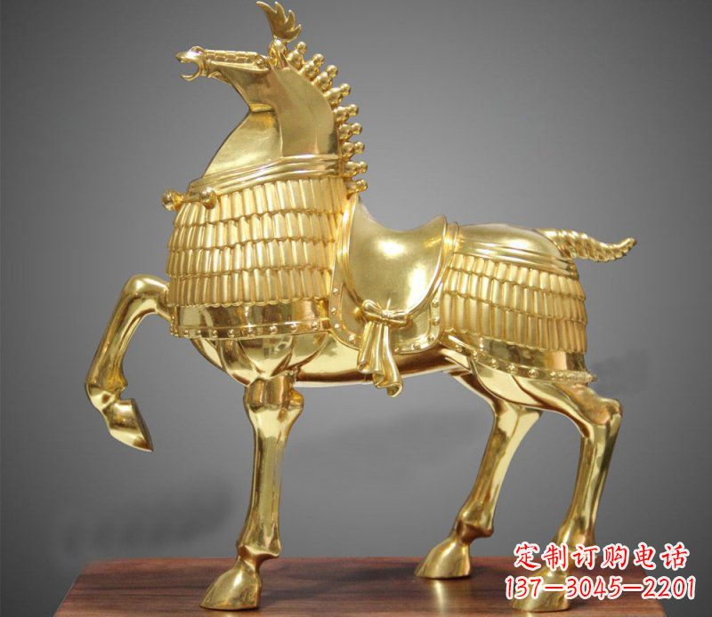 济南马公园动物铜雕让您的生活充满动态