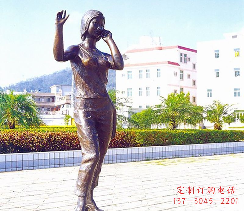 济南美女雕塑——一种经典的室外观赏雕塑
