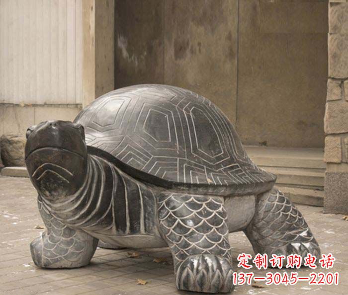 济南母子乌龟公园动物石雕