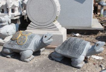 济南质朴弥足细节的乌龟雕塑