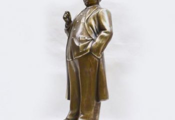 济南邓小平伟人铜雕，一件历久弥新的精美艺术品