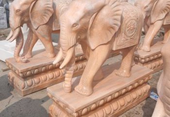 济南中领雕塑：大象雕塑吉祥如意