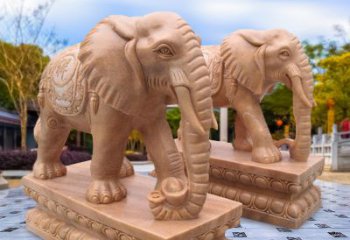 济南品质精美的酒店大象雕塑