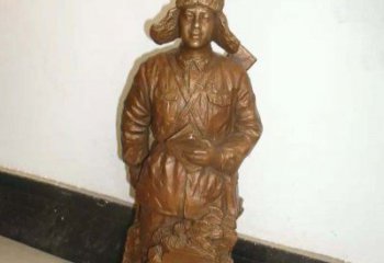 济南纪念雷锋的精美铜雕