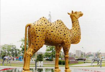 济南中领雕塑：骆驼雕塑精美绝伦