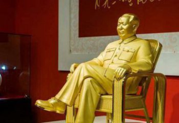 济南雕刻毛主席偉人銅像，傳遞壹代領袖偉大革命精神