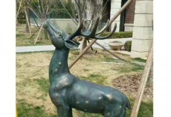 济南梅花鹿雕塑——把大自然的魅力带入你的家