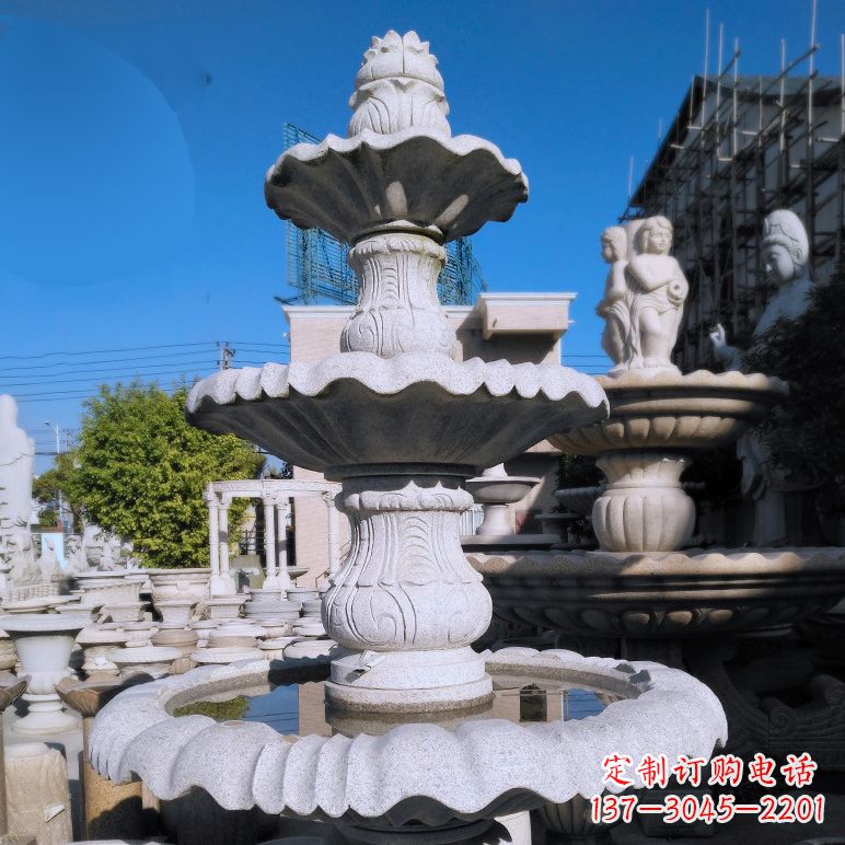济南中领雕塑喷泉雕塑,浪漫融入现代设计