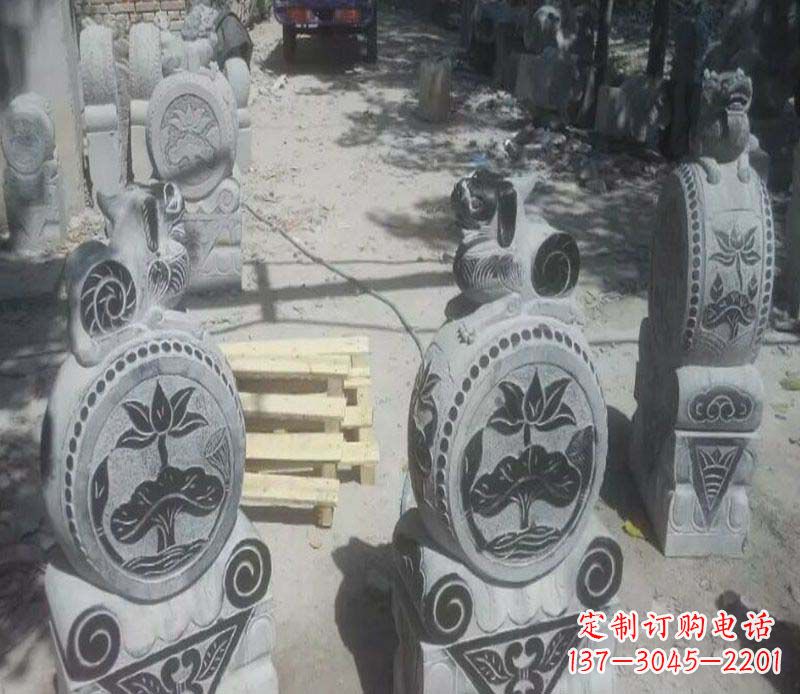 济南专业门墩雕塑制作打造精美高品质雕塑