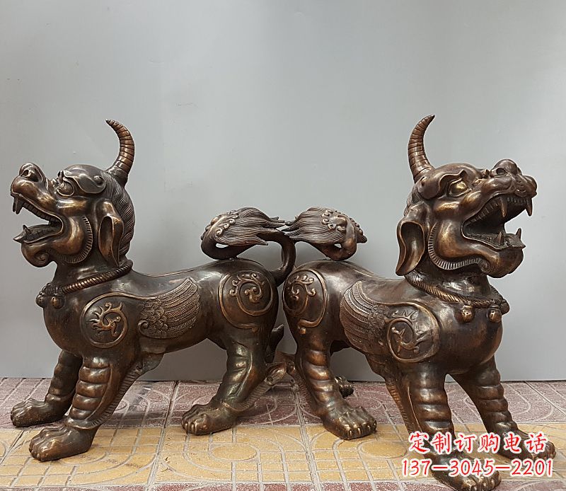济南传统工艺:貔貅雕塑