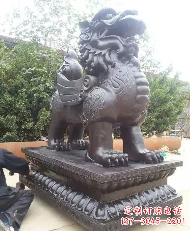 济南打造传统艺术象征——精美貔貅雕塑