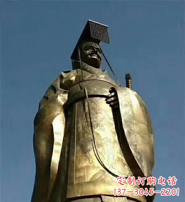 济南秦始皇铜雕，值得纪念的经典艺术