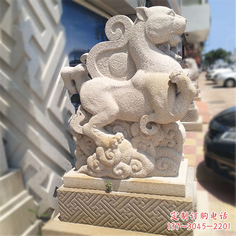 济南精美青龙雕塑,定制你的独特之美