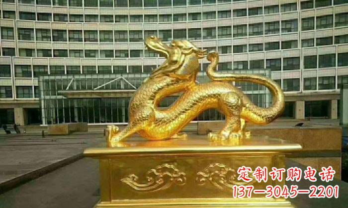 济南青龙铜雕
