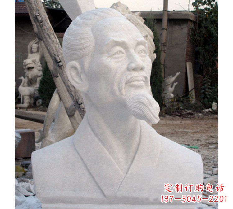 济南屈原石雕,中国古代领袖的荣耀展现