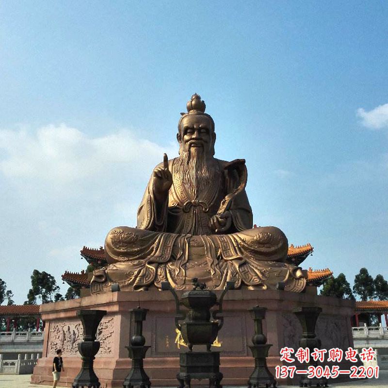 济南中领雕塑-专业定制老子雕像