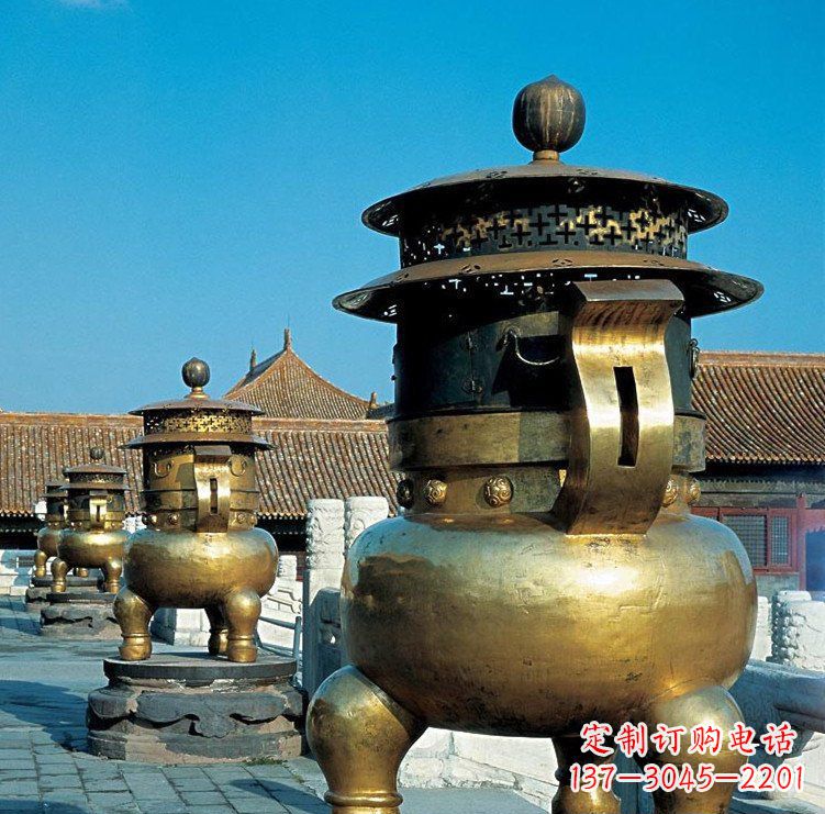 济南专业的三足香炉雕塑