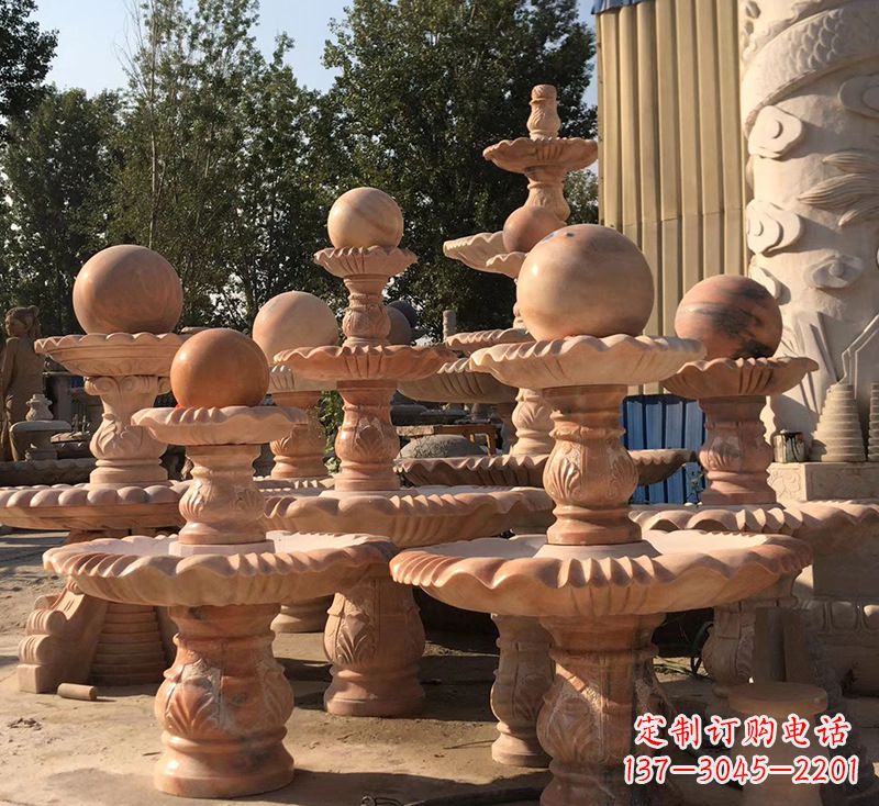 济南精致而优雅的深圳风水球雕塑