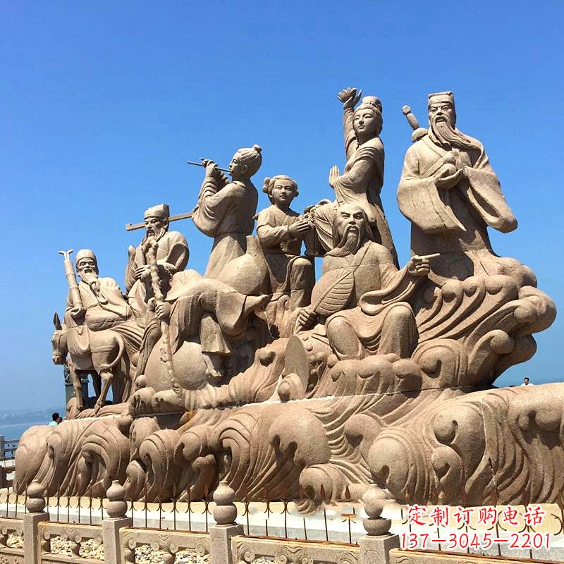 济南神秘八仙,精美石雕让你留恋