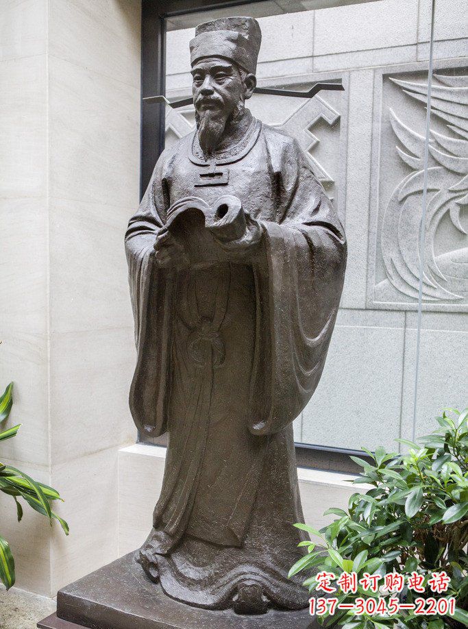 济南精美沈括古代人物铜雕