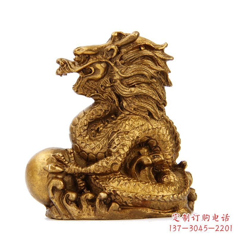 济南汇聚古典文化,铸铜鎏金款动物雕塑摆件