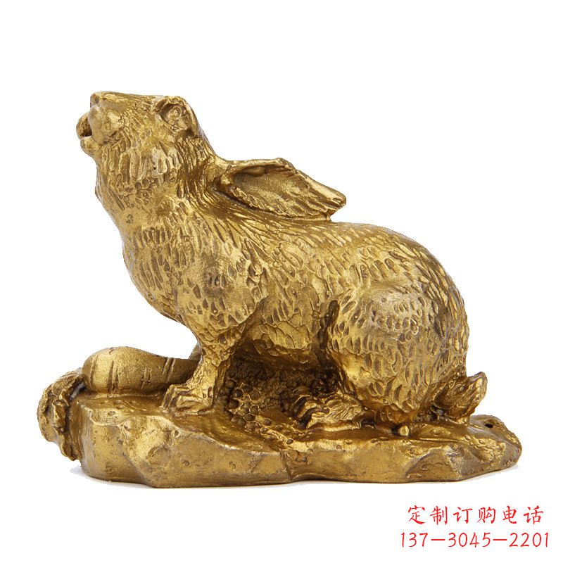 济南精美铸铜鎏金动物雕塑