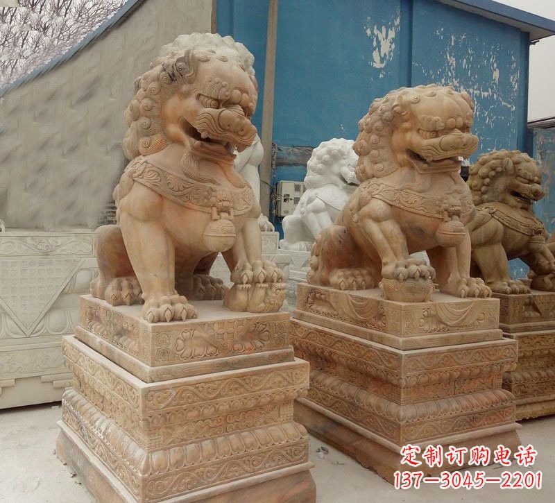 济南专业定制狮子雕塑,高品质打造艺术精品