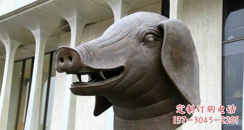 济南中领雕塑十二生肖铜雕,带来家庭的幸福祝福