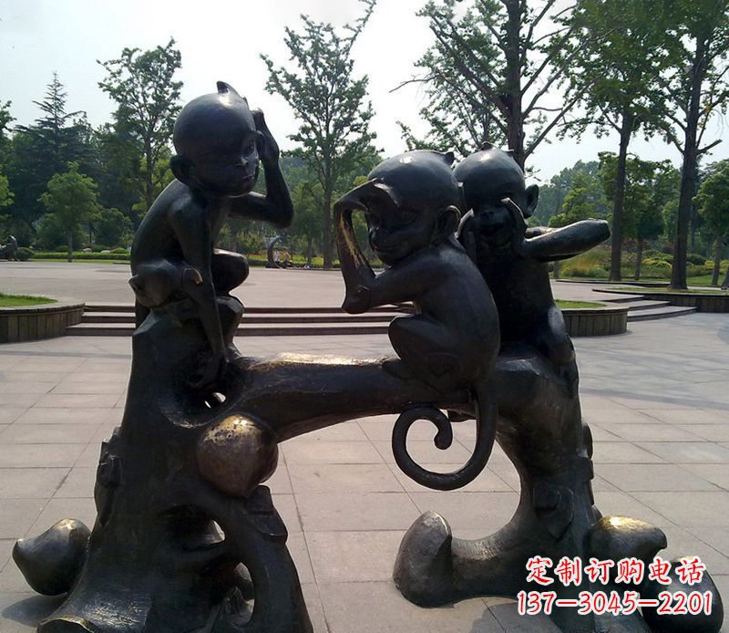 济南中领雕塑的十二生肖铜雕是一种特殊的雕塑,…