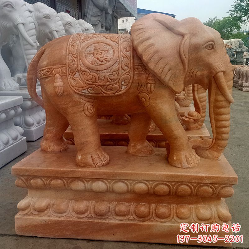 济南大象雕塑,深邃而神秘