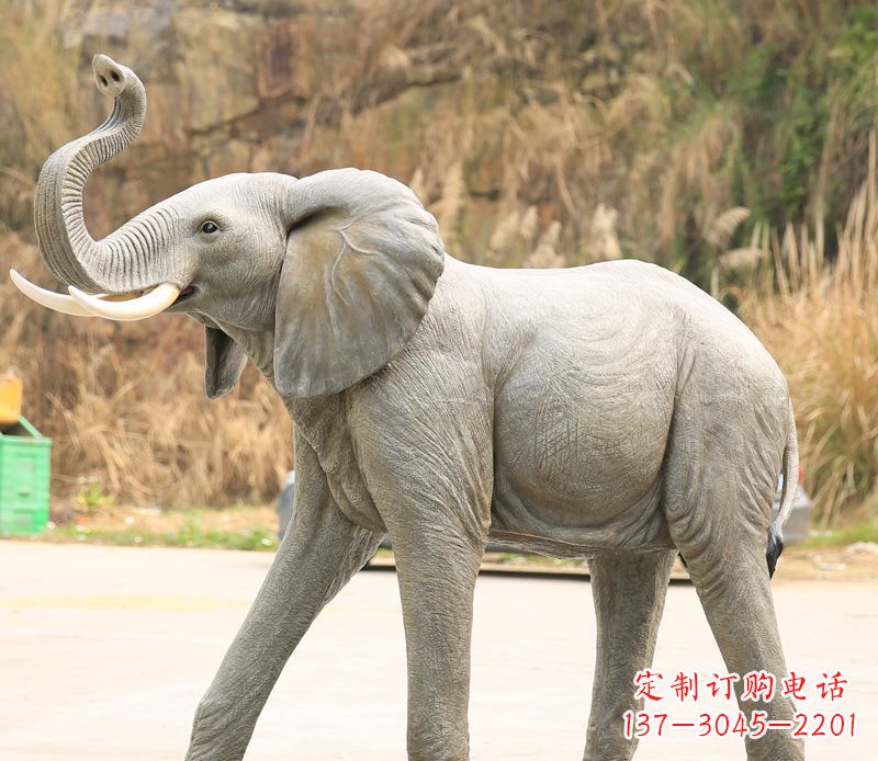 济南中领雕塑大象雕塑特色定制
