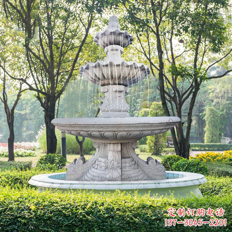 济南石雕喷泉 喷水池