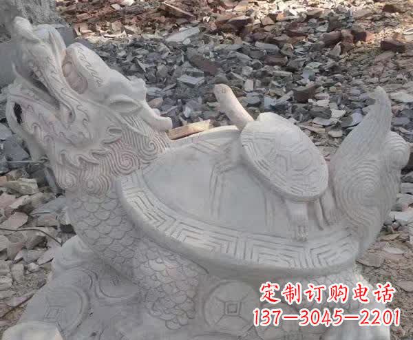 济南石雕招财神兽龙龟