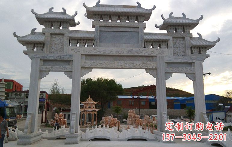 济南石牌坊雕刻