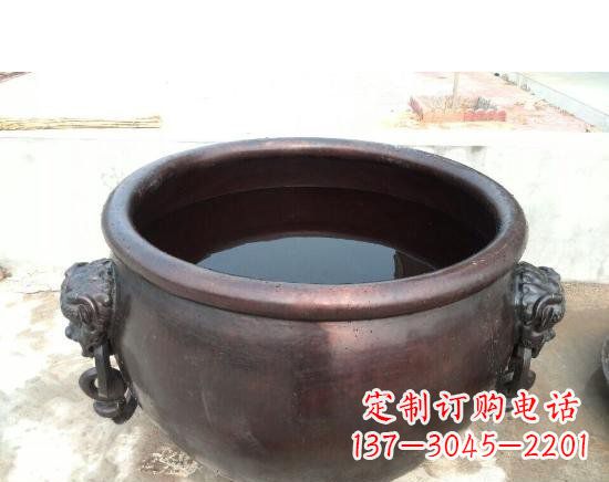 济南水缸寺庙铜雕