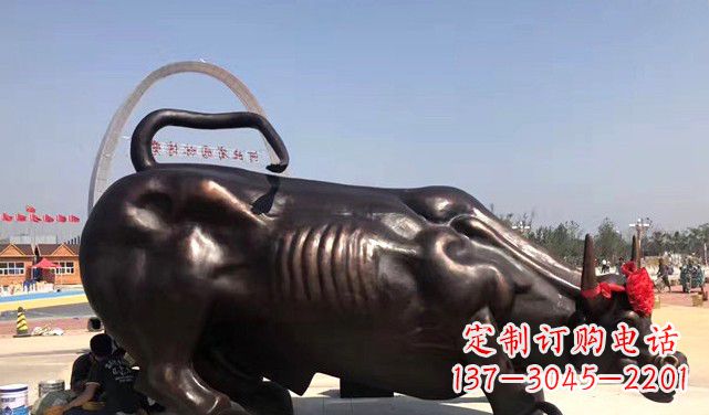济南水牛铜雕