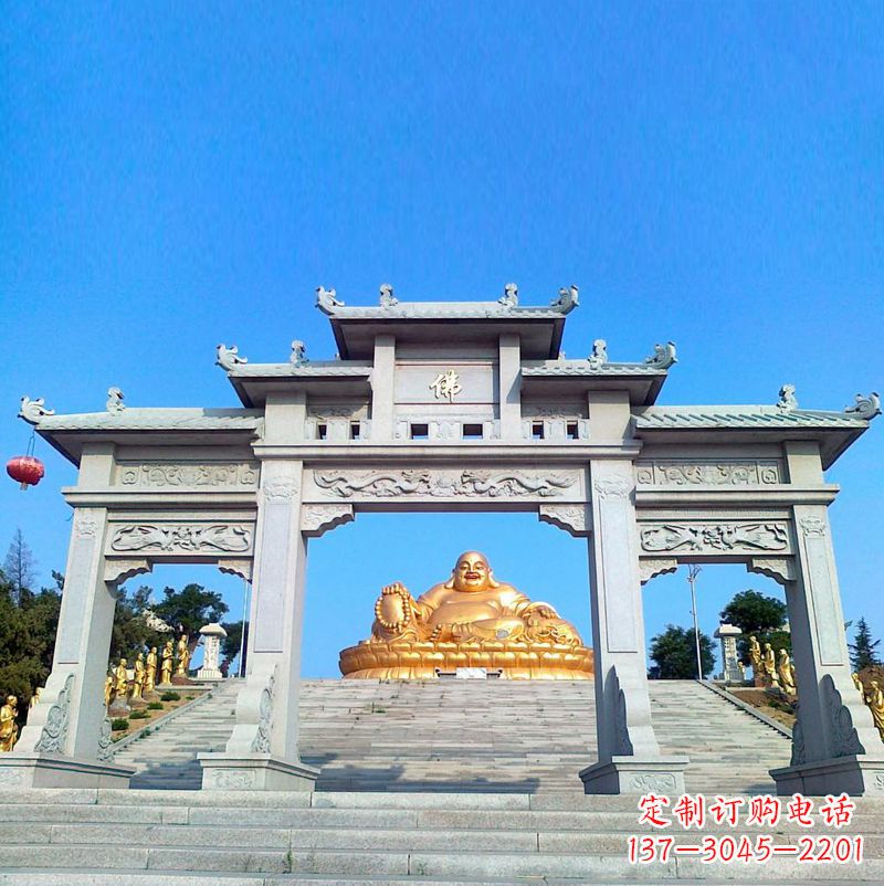 济南寺庙石雕牌坊