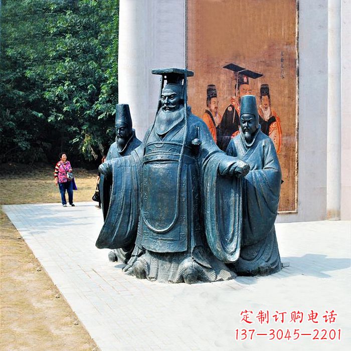 济南隋文帝杨坚景观雕塑